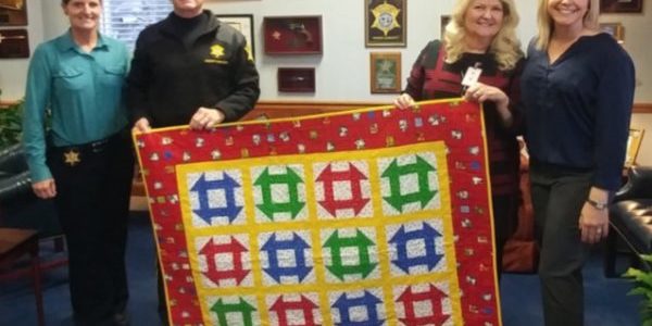 Richland County Sheriff’s Deptartment receives quilts for children